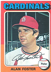 1975 Topps Mini Baseball Cards      296     Alan Foster